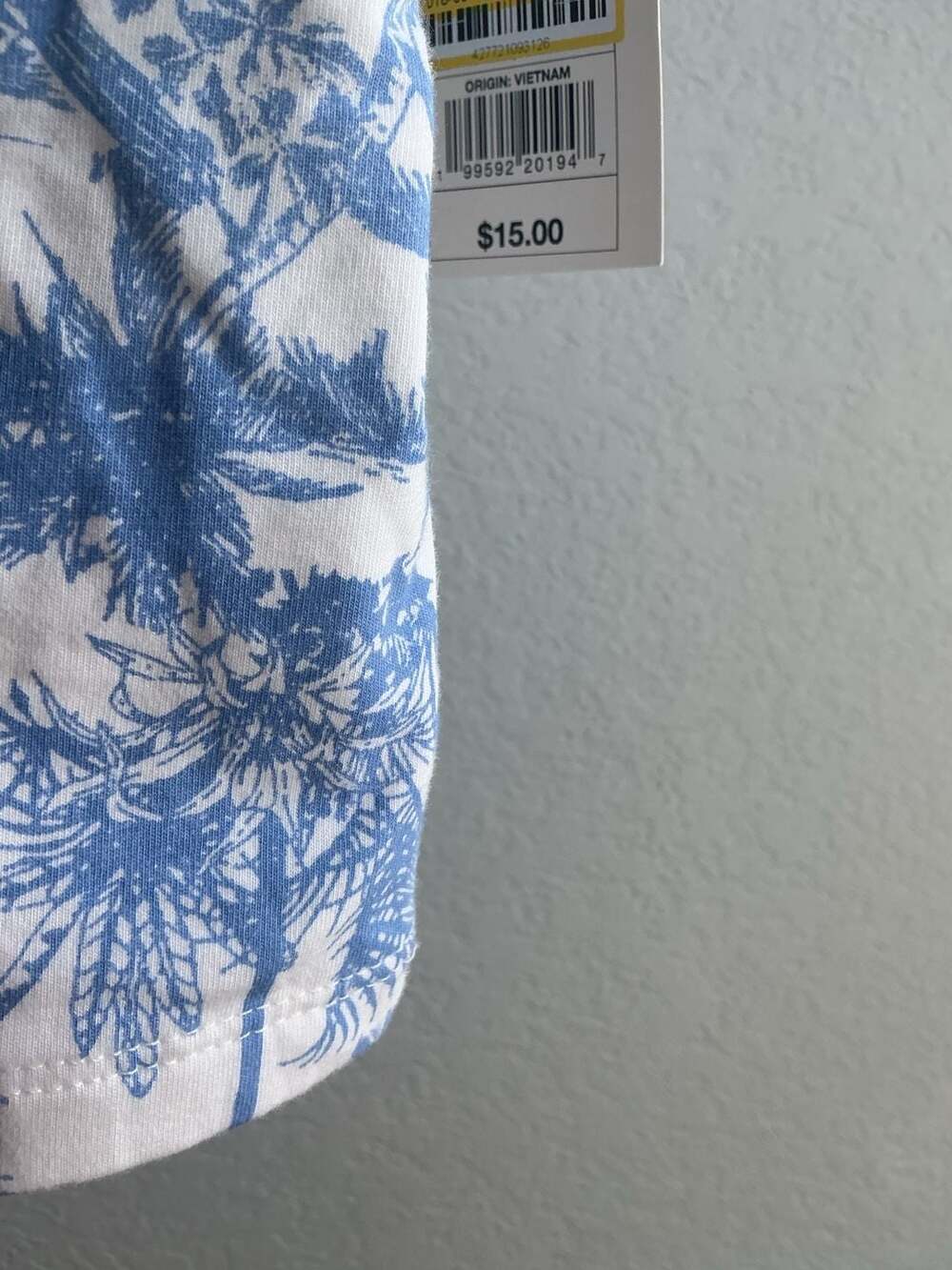 A New Day Palm trees Sculpt Square Tank Top Size S - Picture 2 of 3
